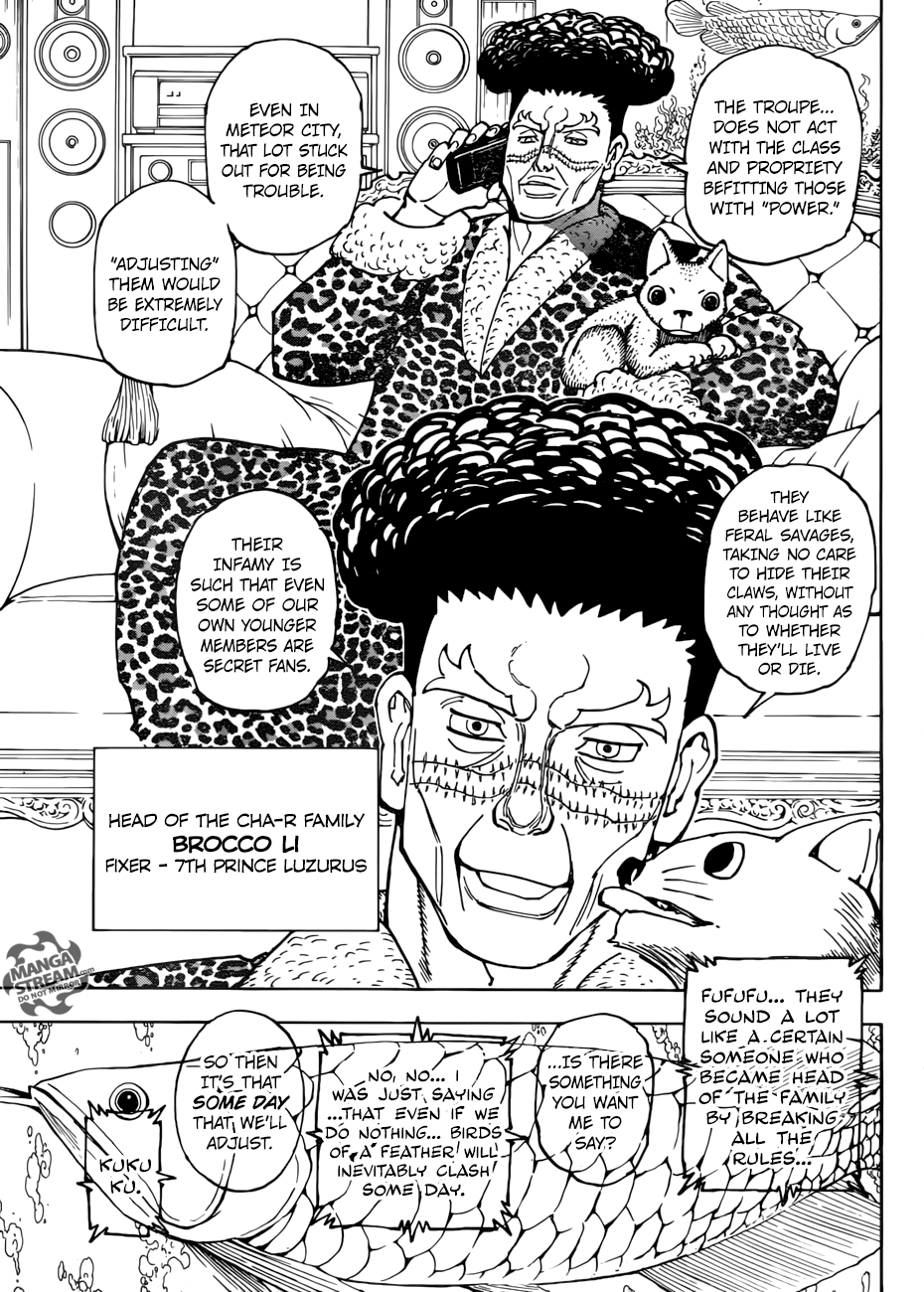 Hunter x Hunter Manga Chapter 378 page 3 - Balance