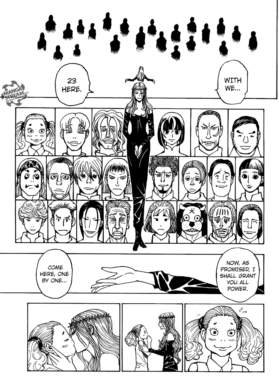 Hunter x Hunter Manga Chapter 378 page 7 - Balance