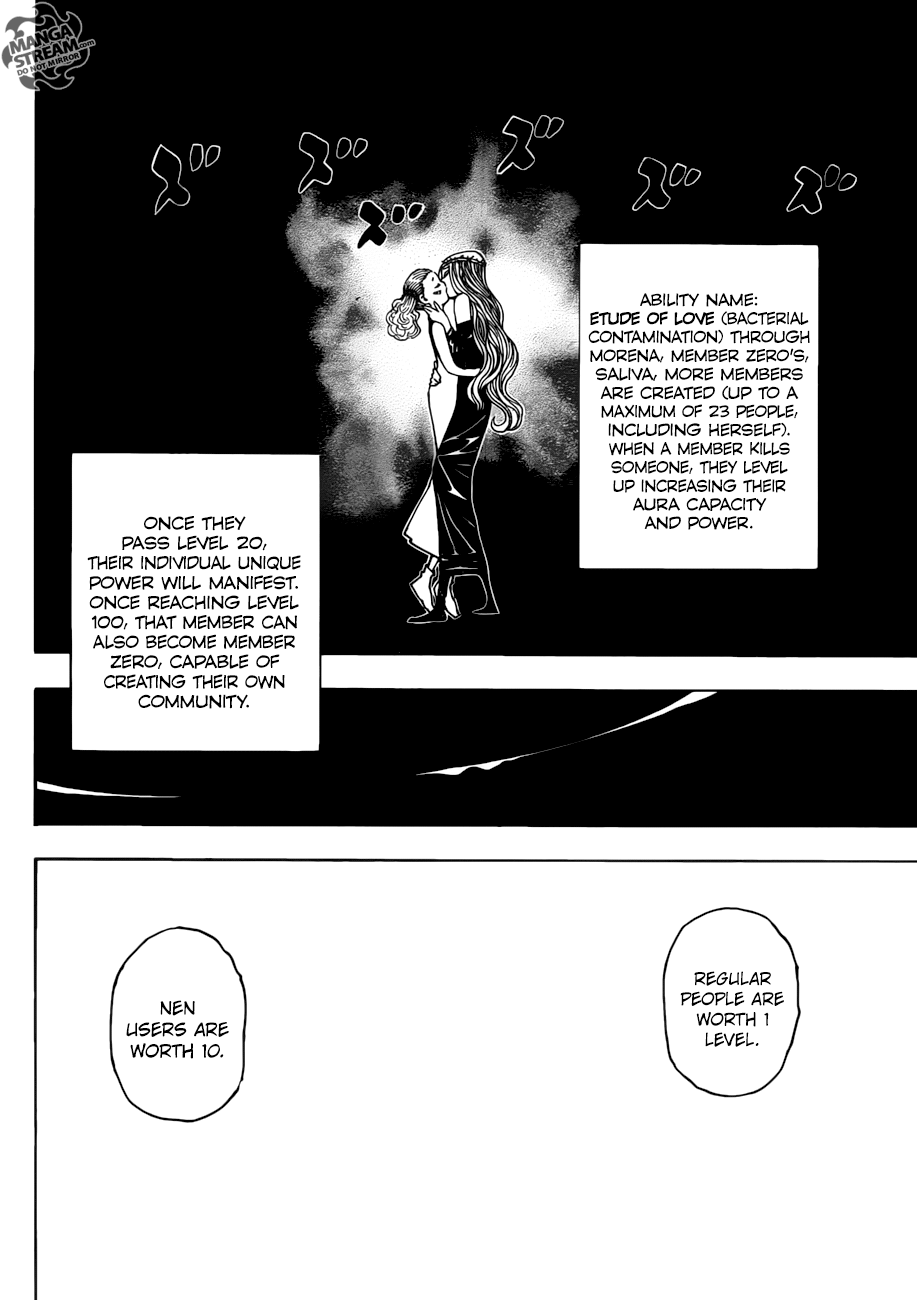 Hunter x Hunter Manga Chapter 378 page 8 - Balance