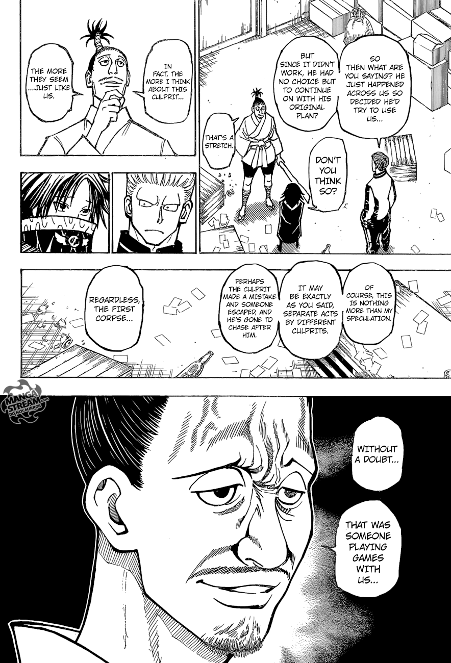 Hunter x Hunter Manga Chapter 379 page 10 - Collaboration