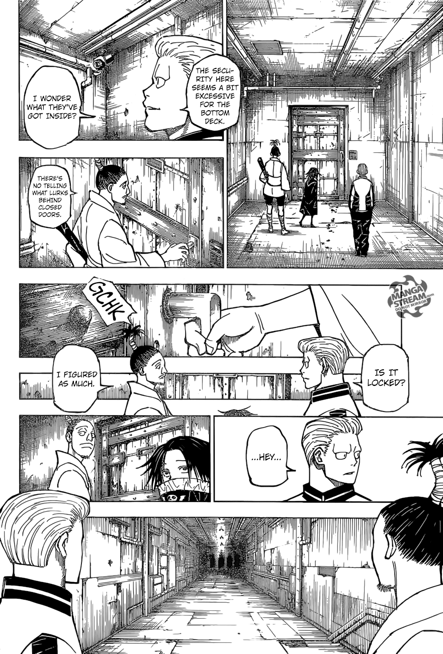 Hunter x Hunter Manga Chapter 379 page 12 - Collaboration