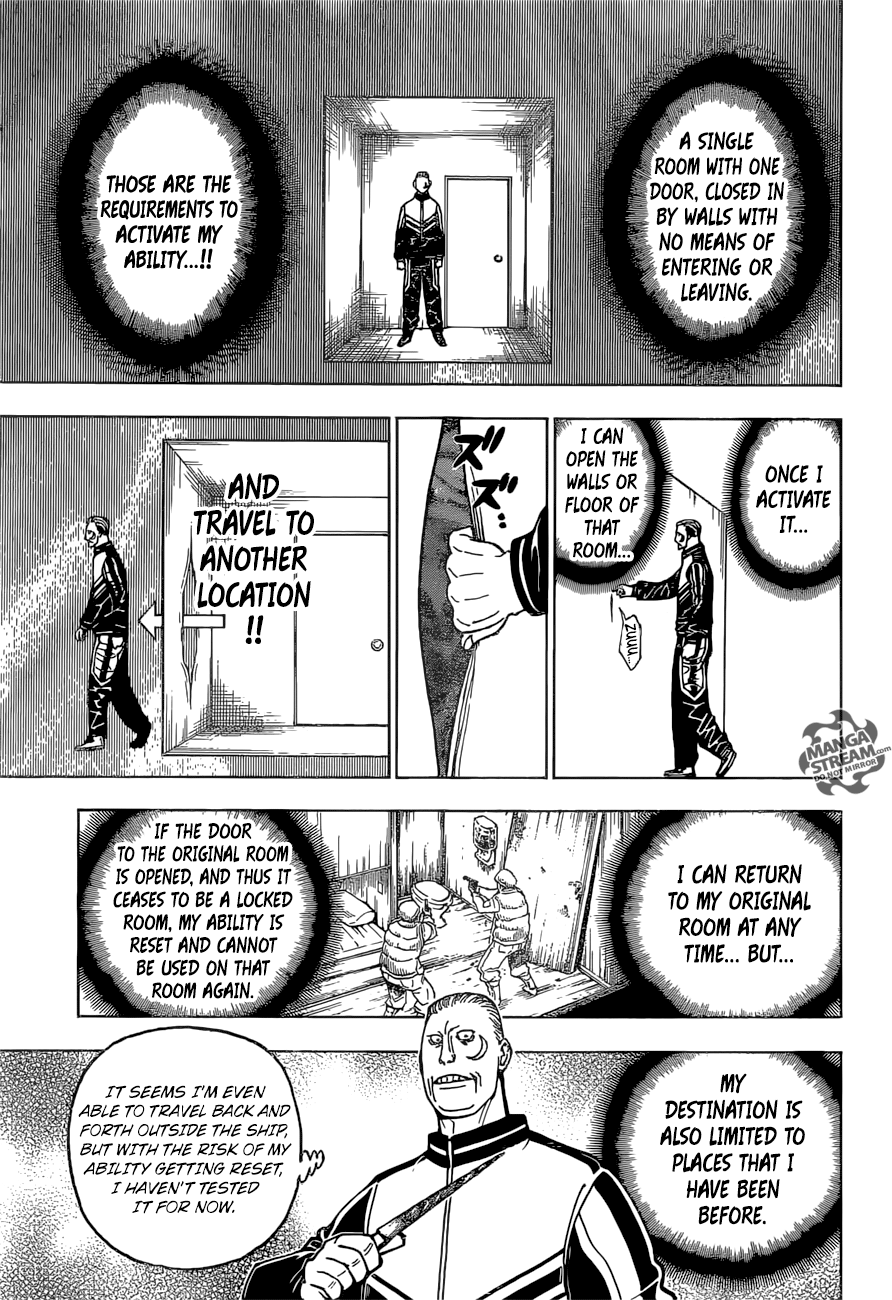 Hunter x Hunter Manga Chapter 379 page 7 - Collaboration
