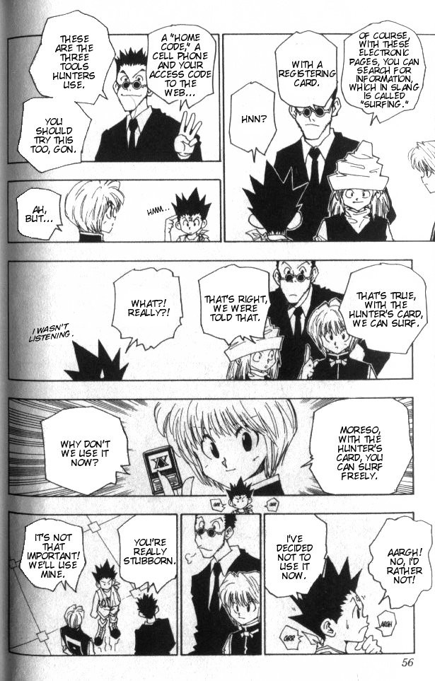 Hunter x Hunter Manga Chapter 38 page 11 - Ging Freecss