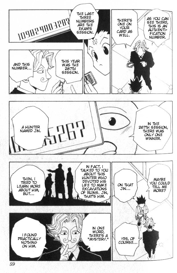 Hunter x Hunter Manga Chapter 38 page 14 - Ging Freecss