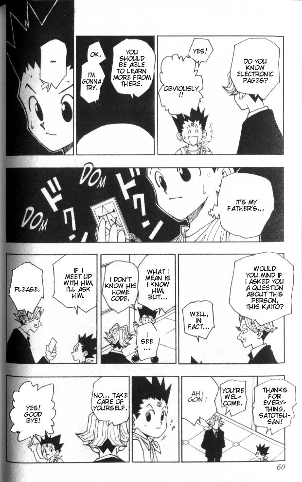 Hunter x Hunter Manga Chapter 38 page 15 - Ging Freecss