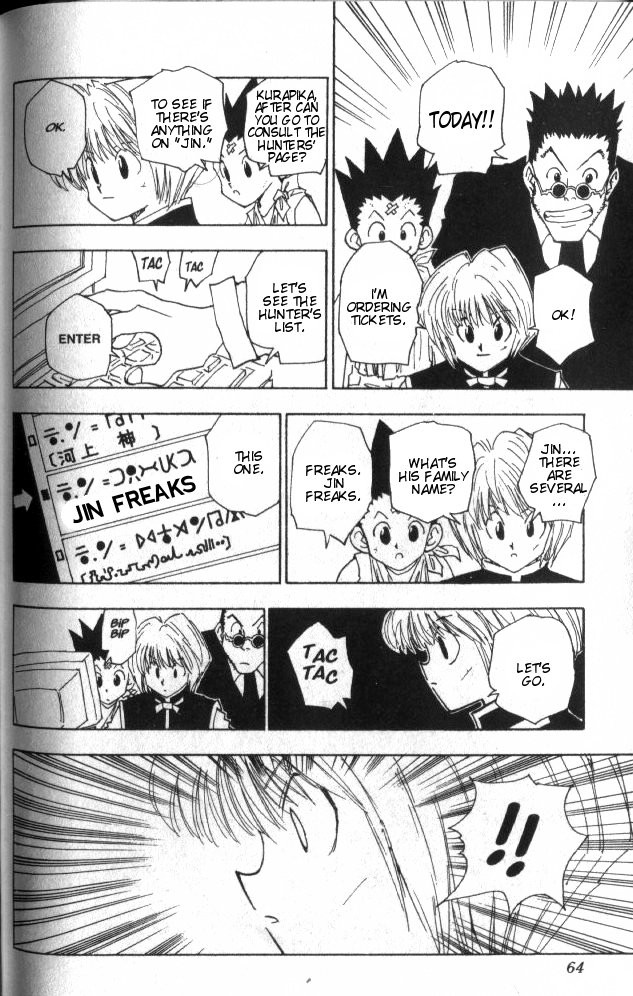 Hunter x Hunter Manga Chapter 38 page 19 - Ging Freecss