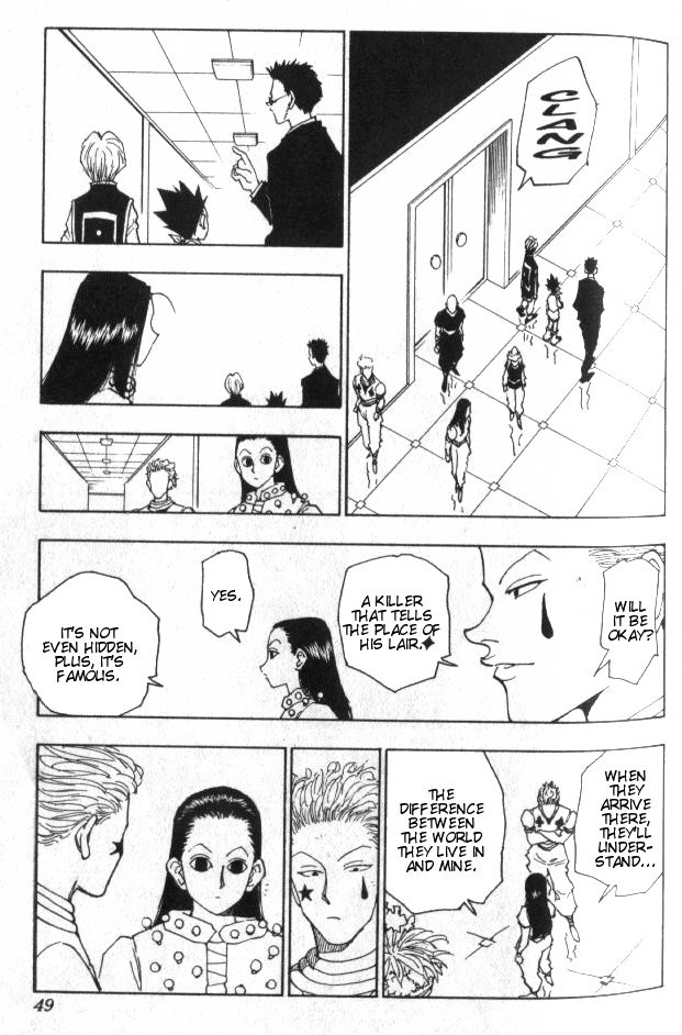 Hunter x Hunter Manga Chapter 38 page 4 - Ging Freecss