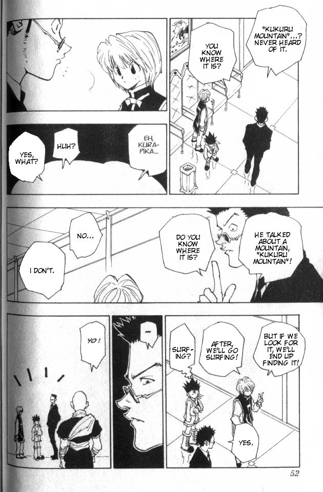 Hunter x Hunter Manga Chapter 38 page 7 - Ging Freecss