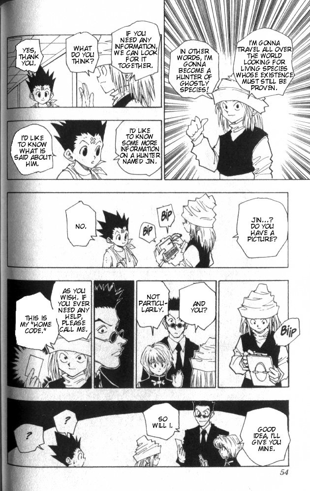 Hunter x Hunter Manga Chapter 38 page 9 - Ging Freecss