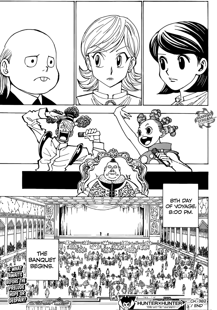 Hunter x Hunter Manga Chapter 382 page 18 - Awakening