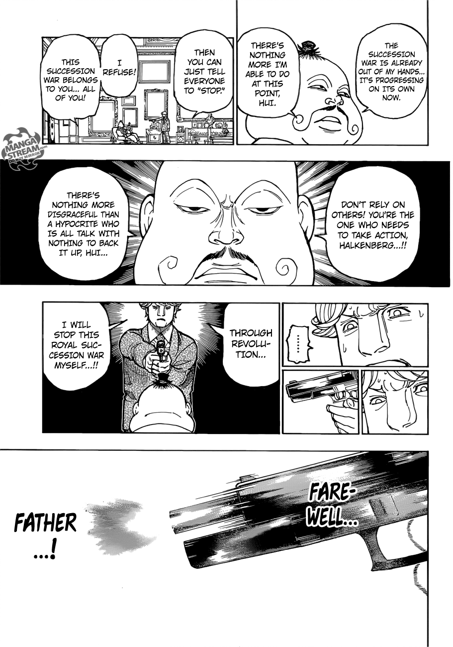 Hunter x Hunter Manga Chapter 382 page 6 - Awakening