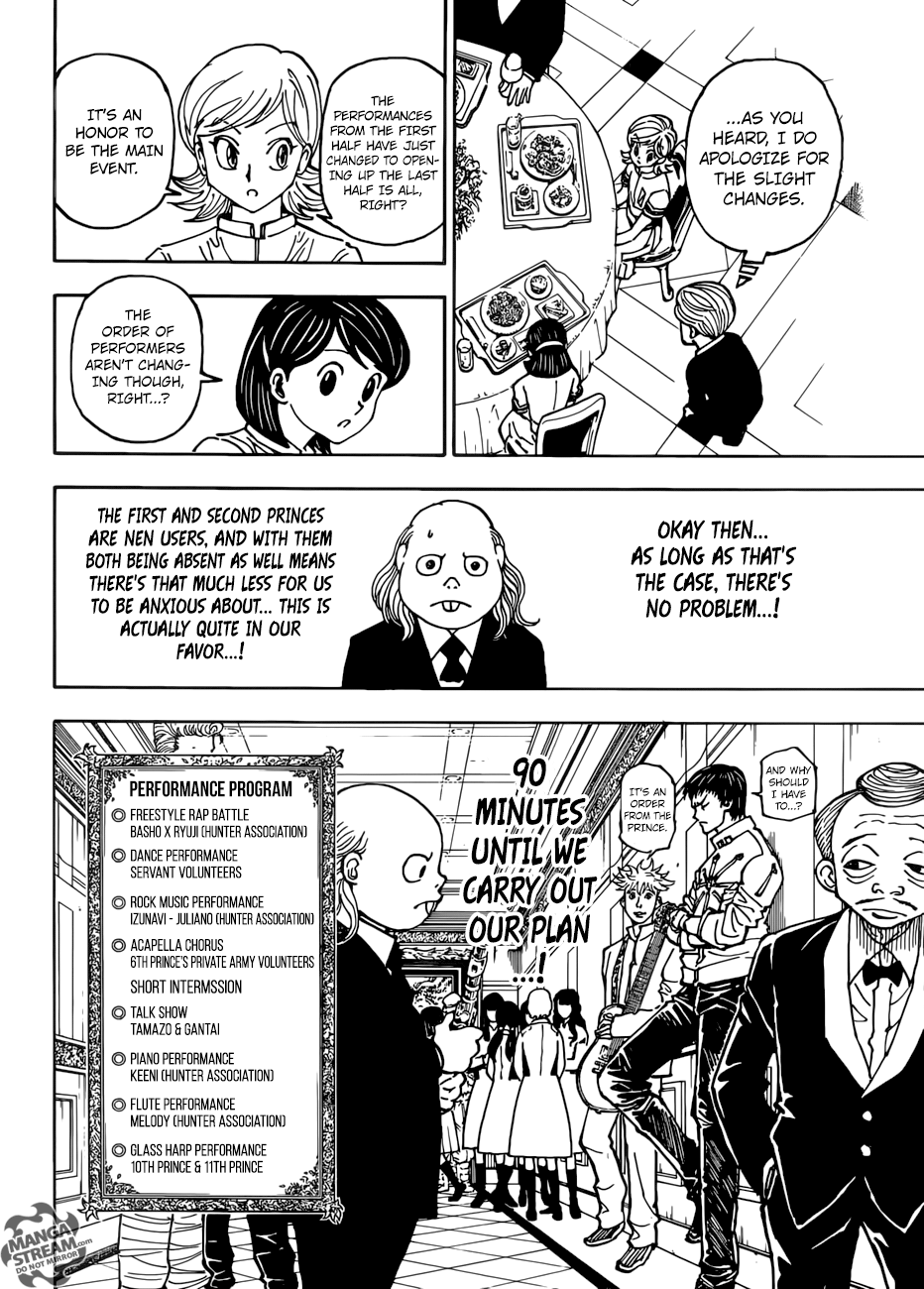 Hunter x Hunter Manga Chapter 383 page 2 - Escape