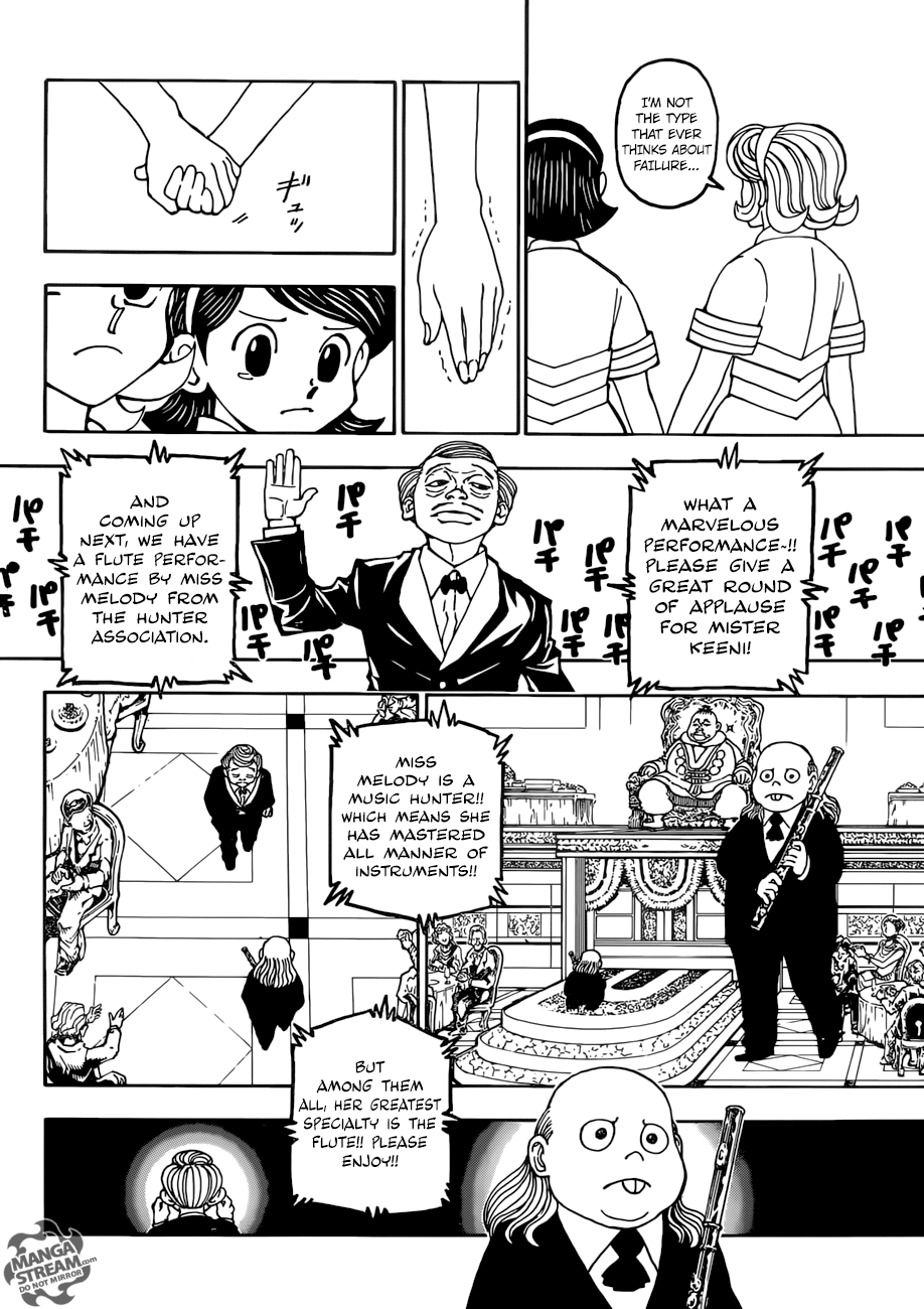 Hunter x Hunter Manga Chapter 383 page 6 - Escape