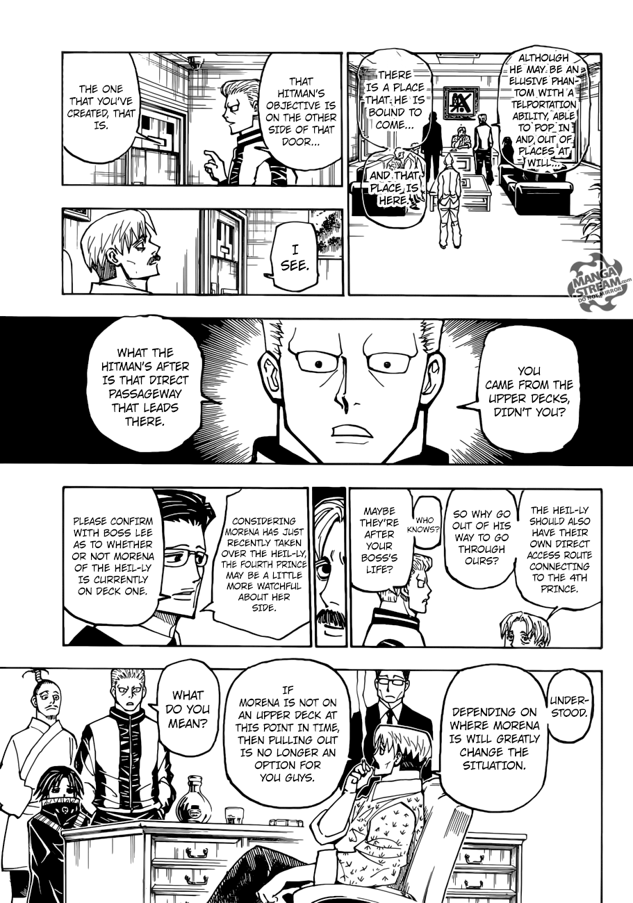 Hunter x Hunter Manga Chapter 384 page 3 - War