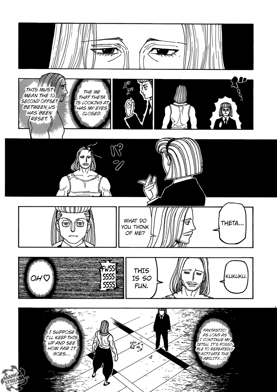 Hunter x Hunter Manga Chapter 387 page 10 - Recreation