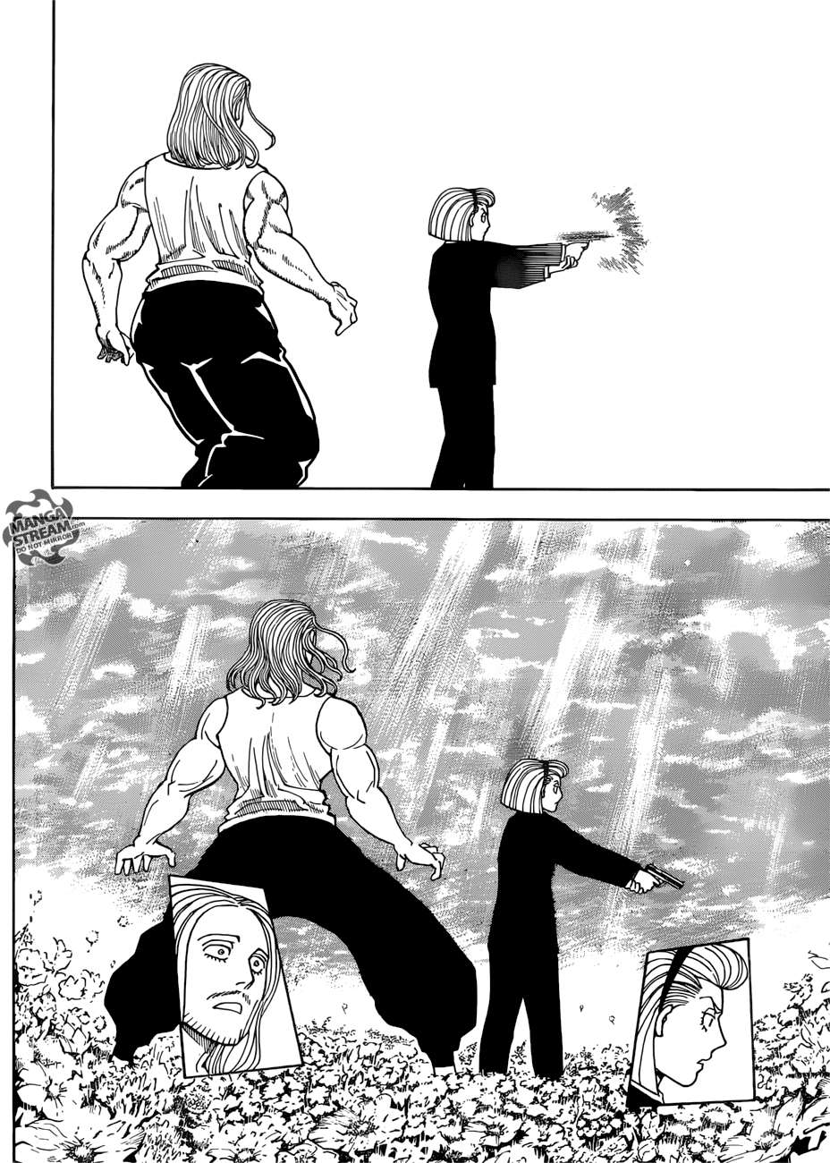 Hunter x Hunter Manga Chapter 387 page 14 - Recreation