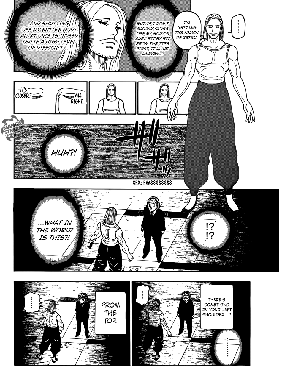 Hunter x Hunter Manga Chapter 387 page 2 - Recreation