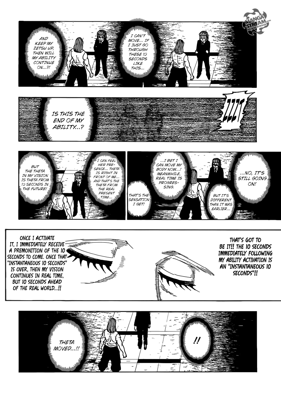 Hunter x Hunter Manga Chapter 387 page 6 - Recreation