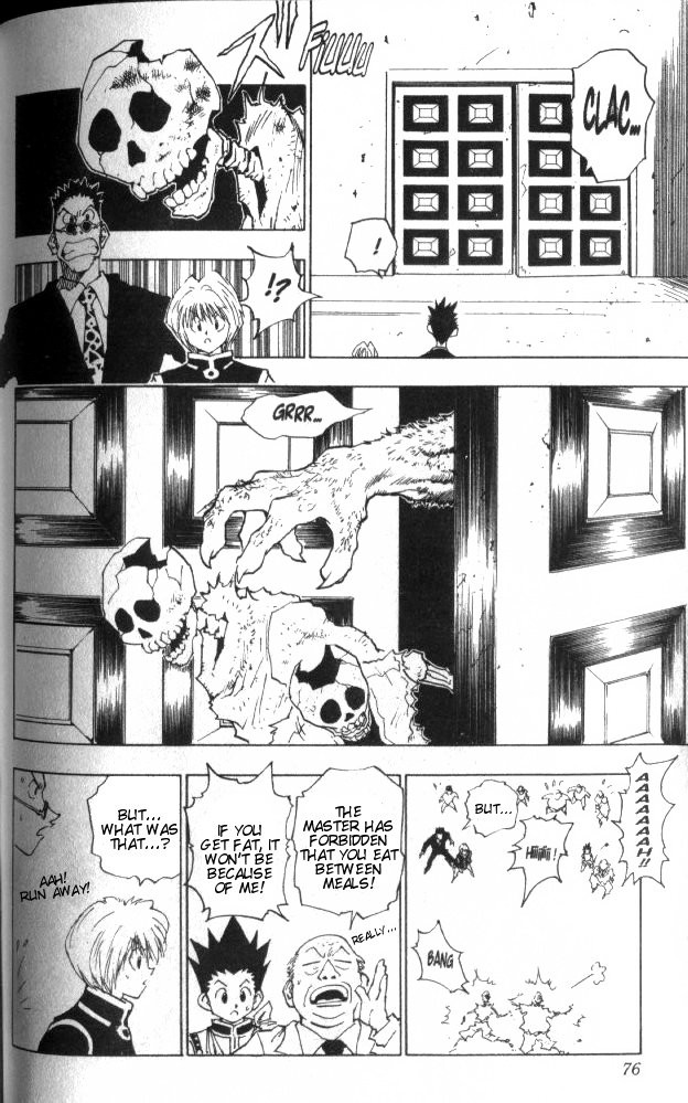 Hunter x Hunter Manga Chapter 39 page 11 - Intruder