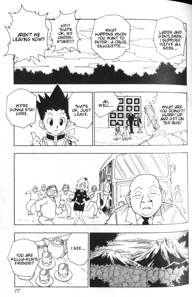 Hunter x Hunter Manga Chapter 39 page 12 - Intruder
