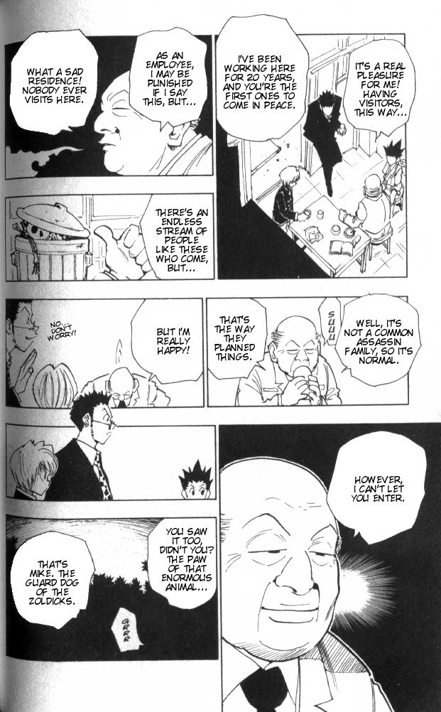 Hunter x Hunter Manga Chapter 39 page 13 - Intruder