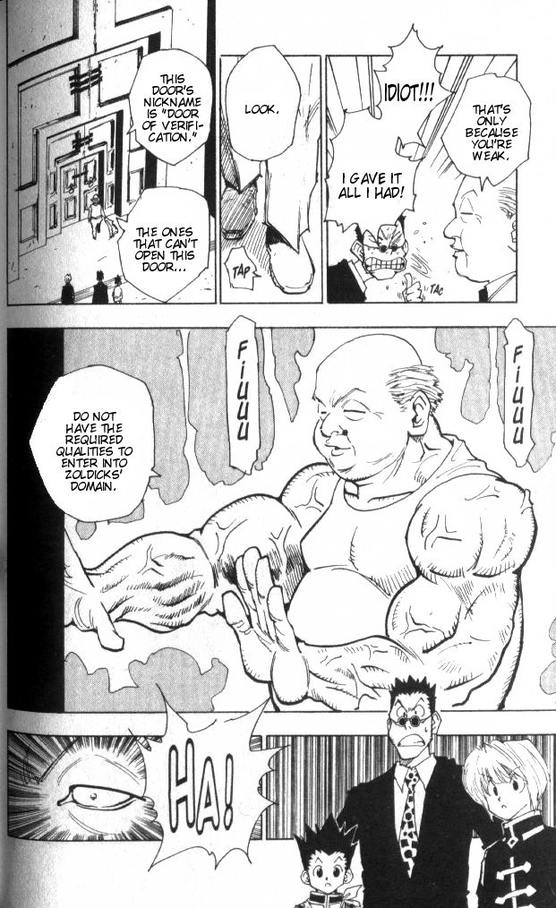 Hunter x Hunter Manga Chapter 39 page 17 - Intruder