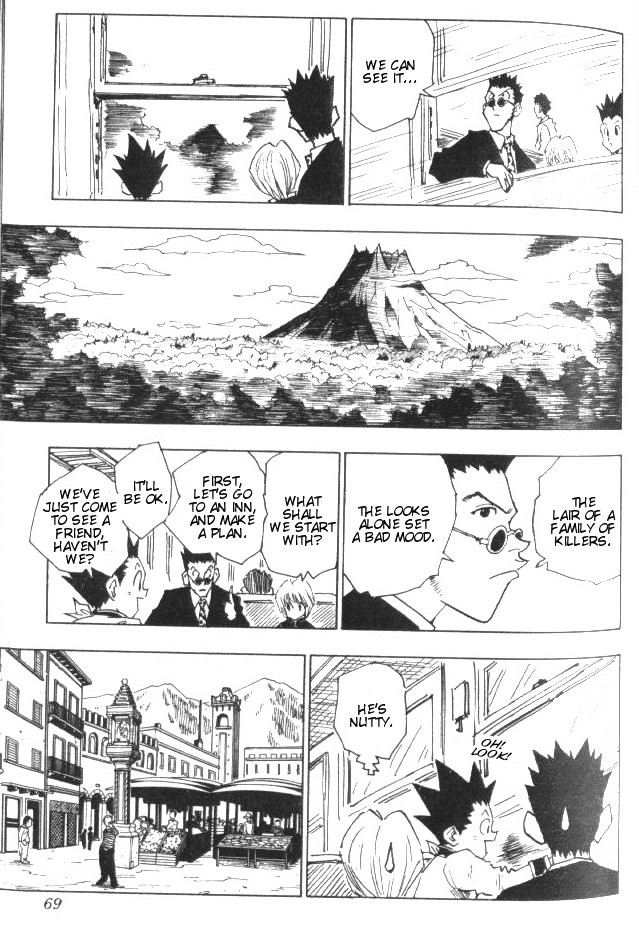 Hunter x Hunter Manga Chapter 39 page 4 - Intruder