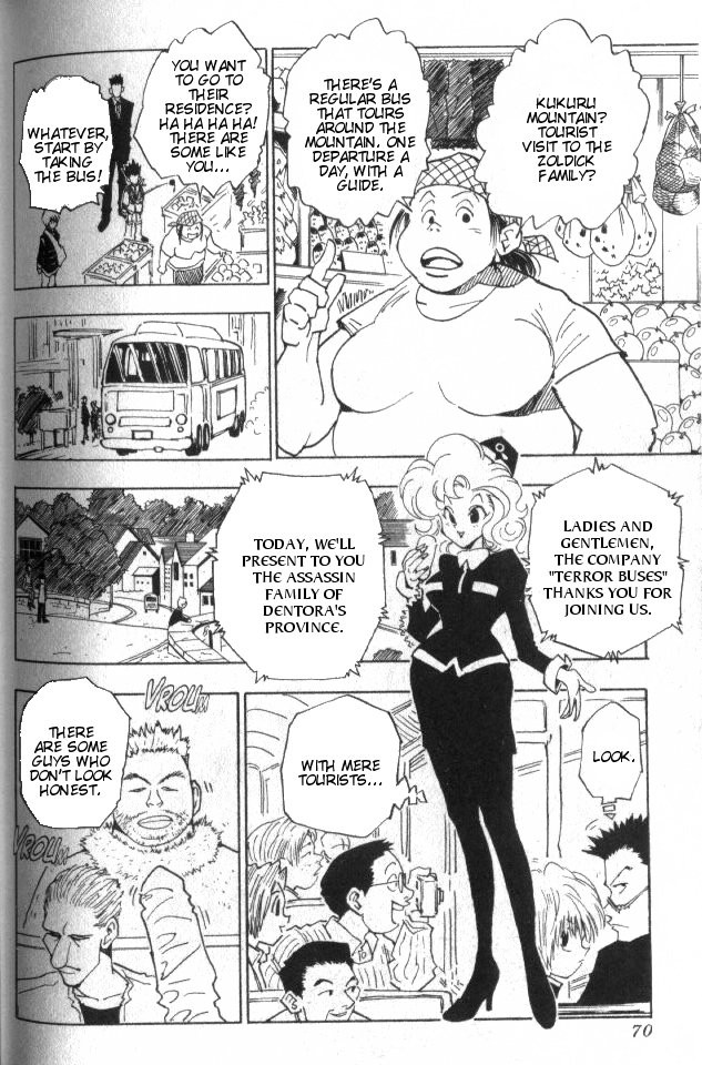 Hunter x Hunter Manga Chapter 39 page 5 - Intruder