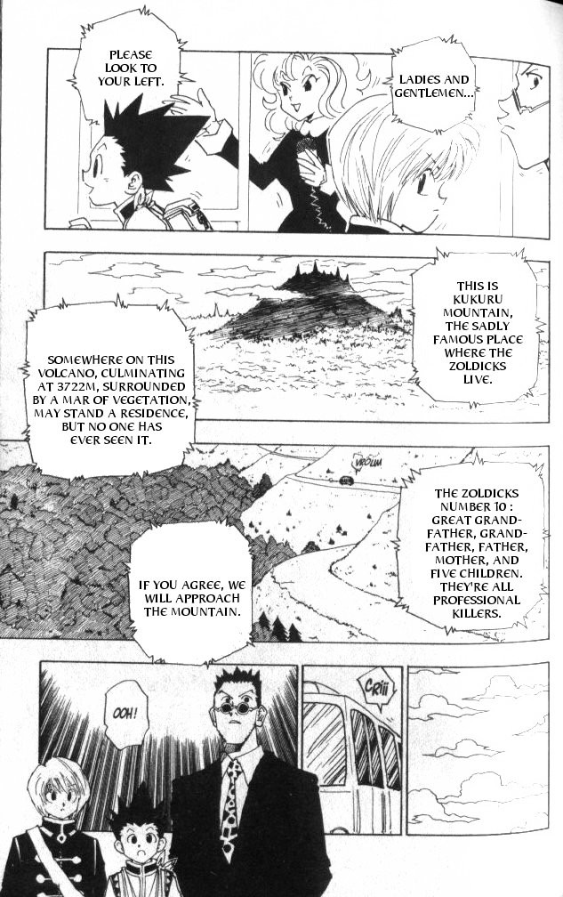 Hunter x Hunter Manga Chapter 39 page 6 - Intruder