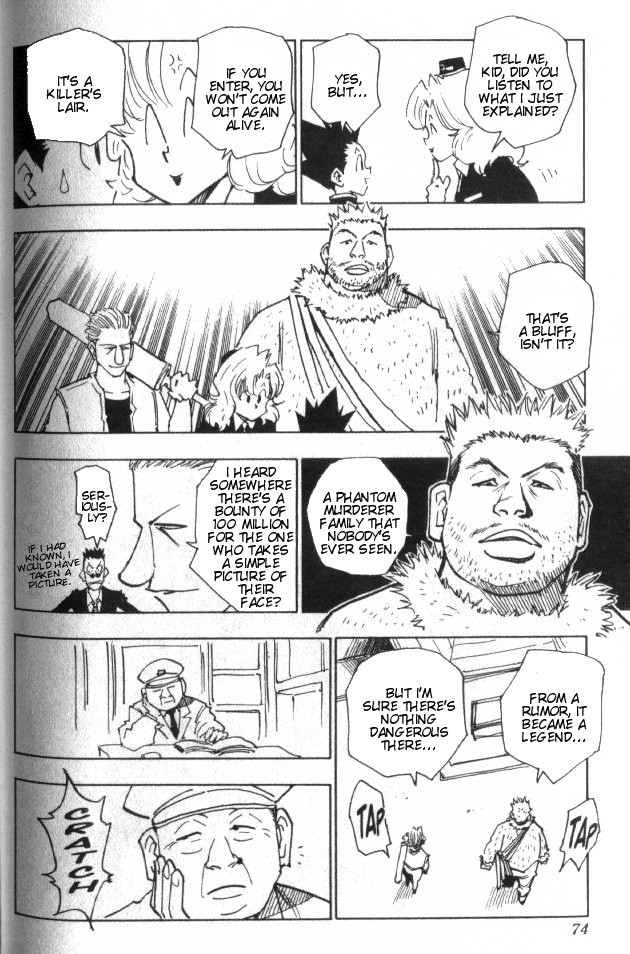 Hunter x Hunter Manga Chapter 39 page 9 - Intruder