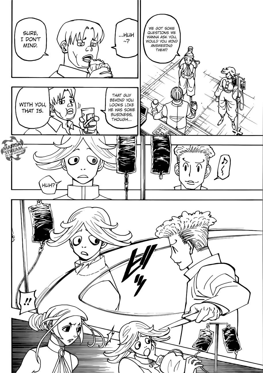 Hunter x Hunter Manga Chapter 390 page 10 - Clash: Part 1