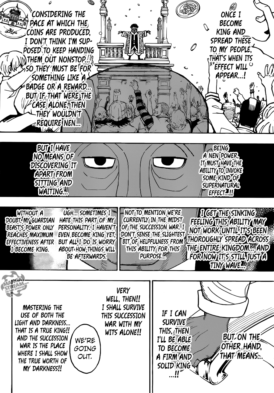 Hunter x Hunter Manga Chapter 390 page 2 - Clash: Part 1
