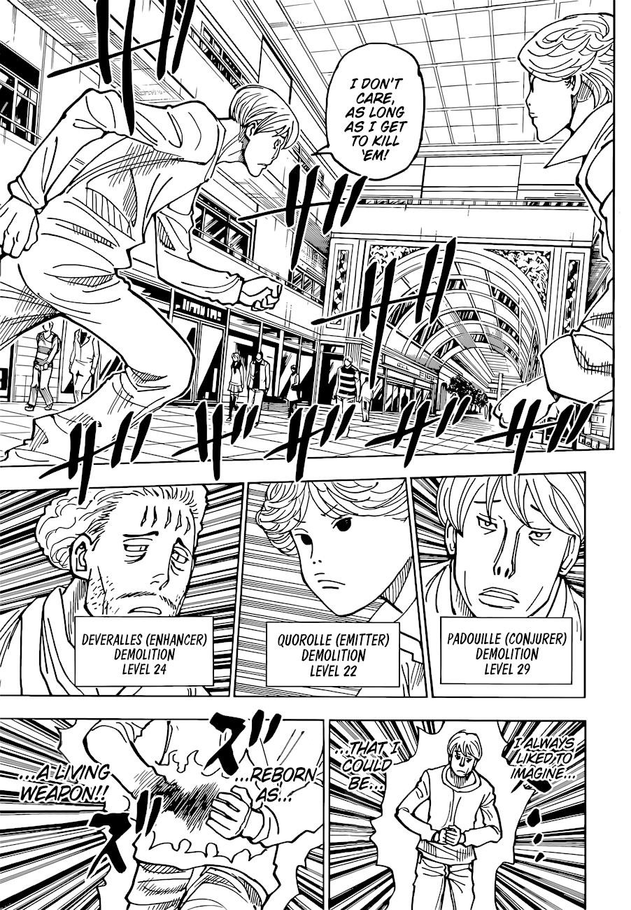 Hunter x Hunter Manga Chapter 391 page 10 - Clash: Part 2