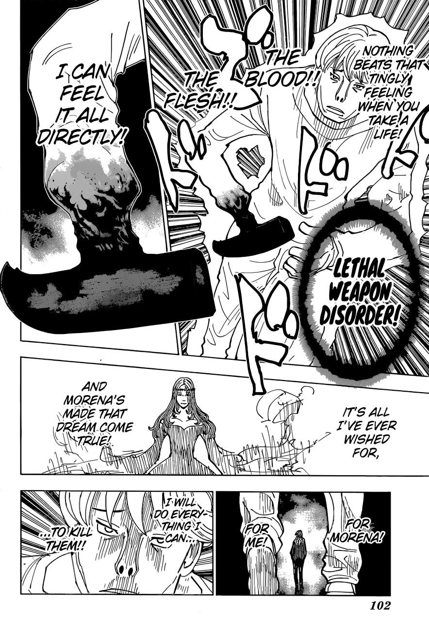 Hunter x Hunter Manga Chapter 391 page 11 - Clash: Part 2
