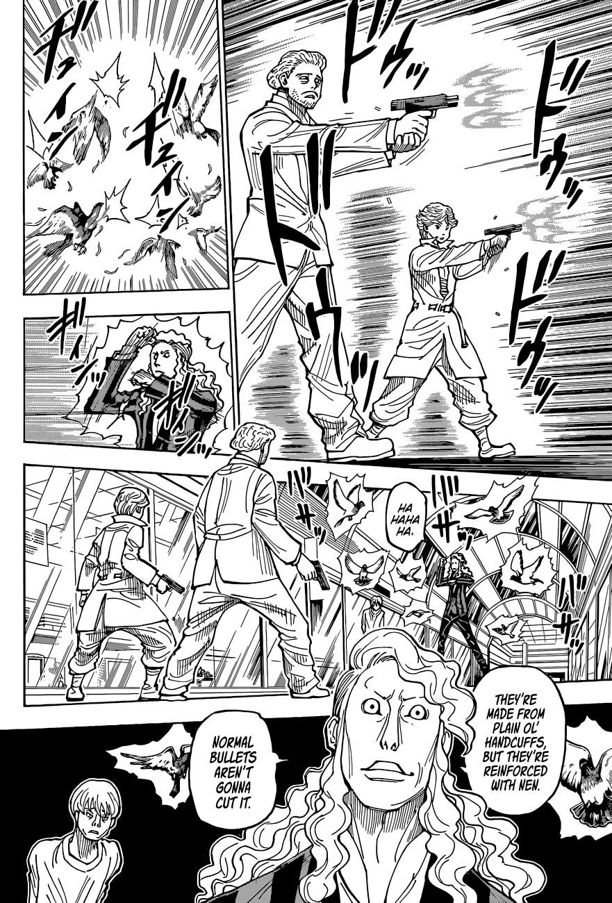 Hunter x Hunter Manga Chapter 391 page 15 - Clash: Part 2