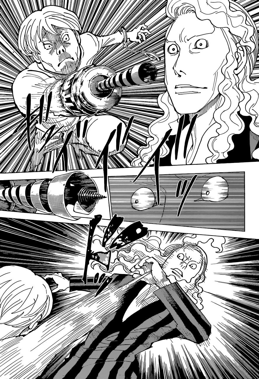Hunter x Hunter Manga Chapter 391 page 16 - Clash: Part 2