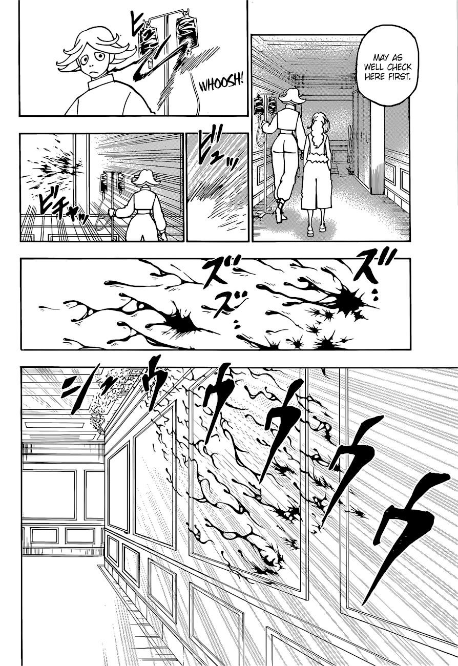 Hunter x Hunter Manga Chapter 391 page 3 - Clash: Part 2