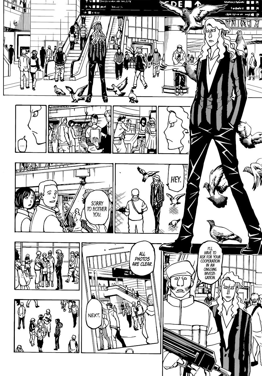 Hunter x Hunter Manga Chapter 391 page 5 - Clash: Part 2
