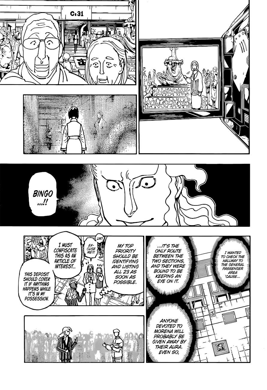 Hunter x Hunter Manga Chapter 391 page 6 - Clash: Part 2