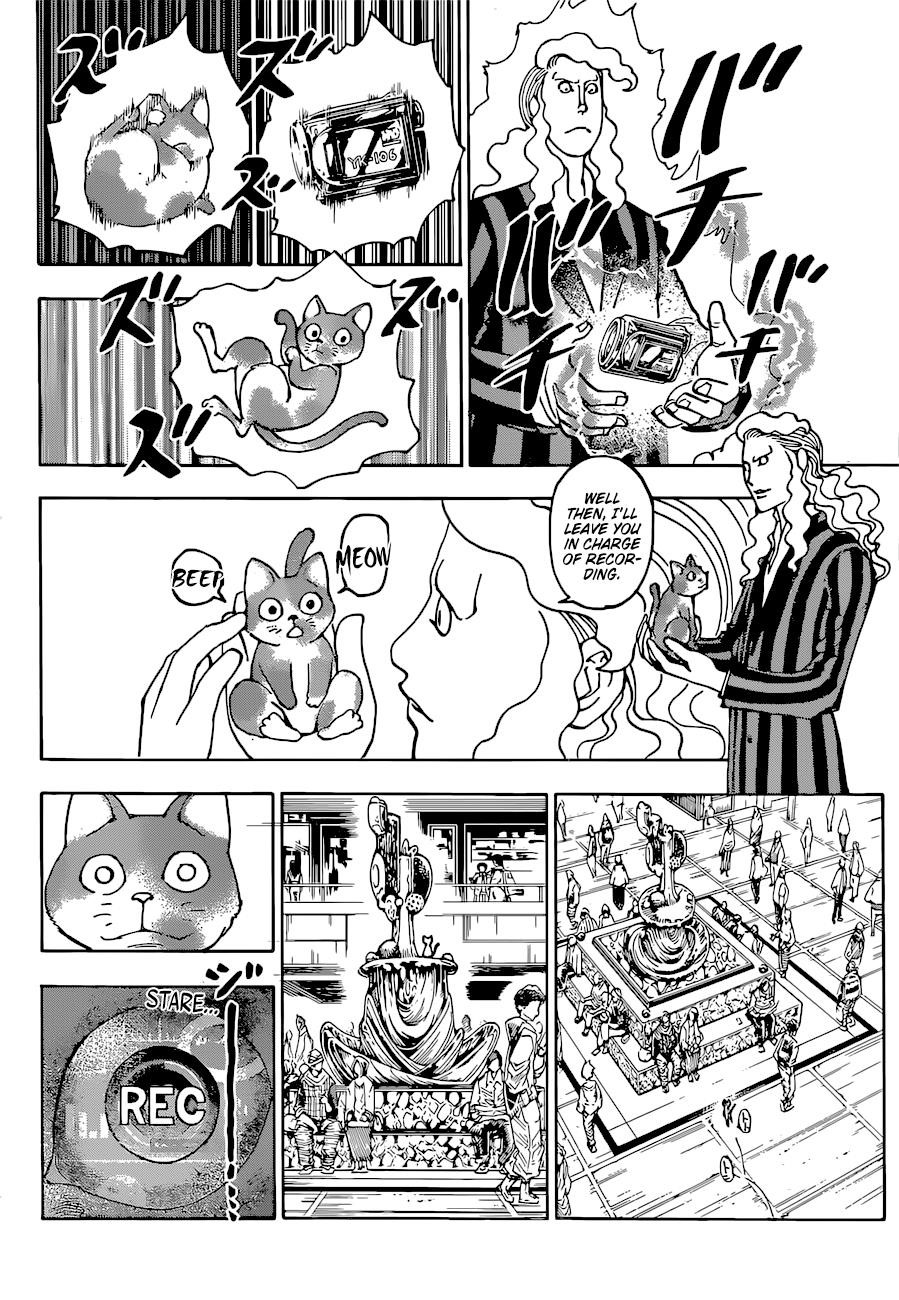 Hunter x Hunter Manga Chapter 391 page 7 - Clash: Part 2