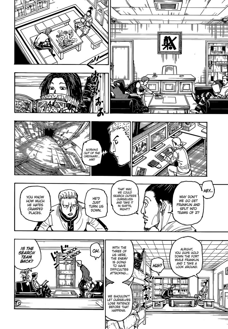 Hunter x Hunter Manga Chapter 392 page 16 - Information