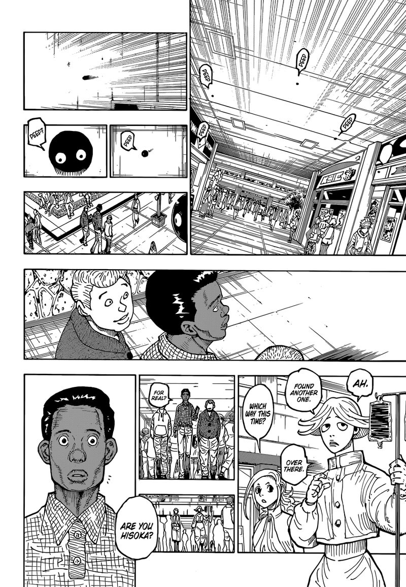 Hunter x Hunter Manga Chapter 392 page 6 - Information
