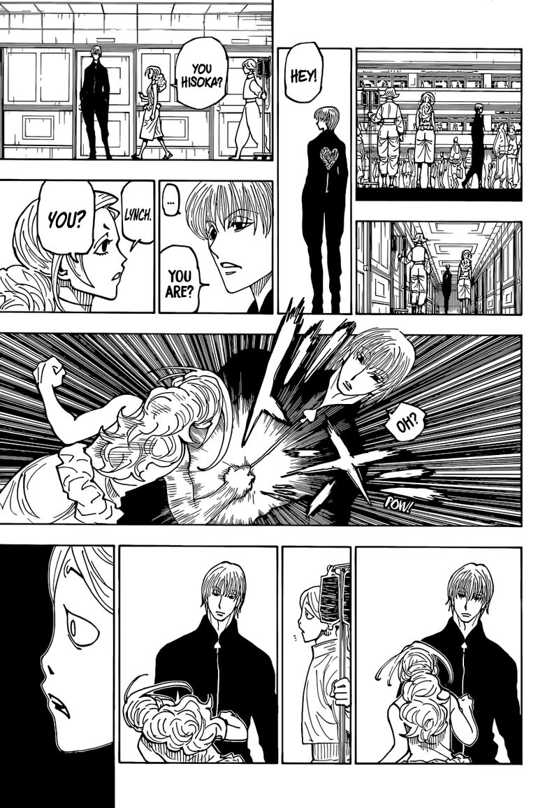 Hunter x Hunter Manga Chapter 392 page 9 - Information