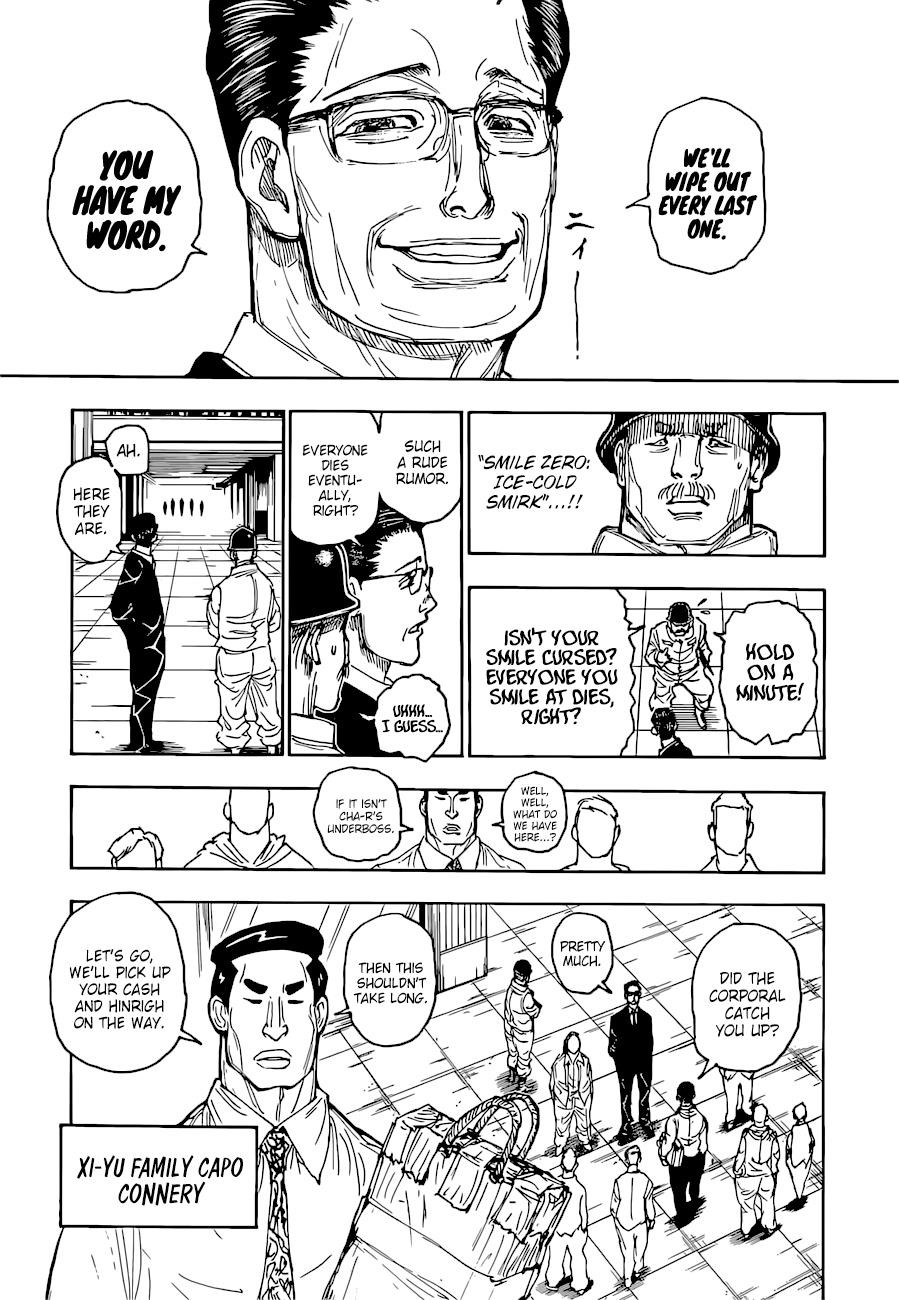 Hunter x Hunter Manga Chapter 393 page 15 - Plea