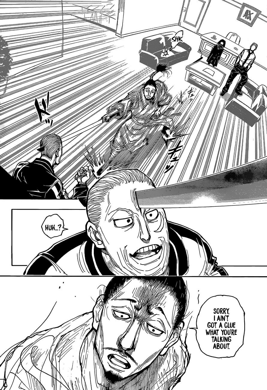 Hunter x Hunter Manga Chapter 393 page 2 - Plea