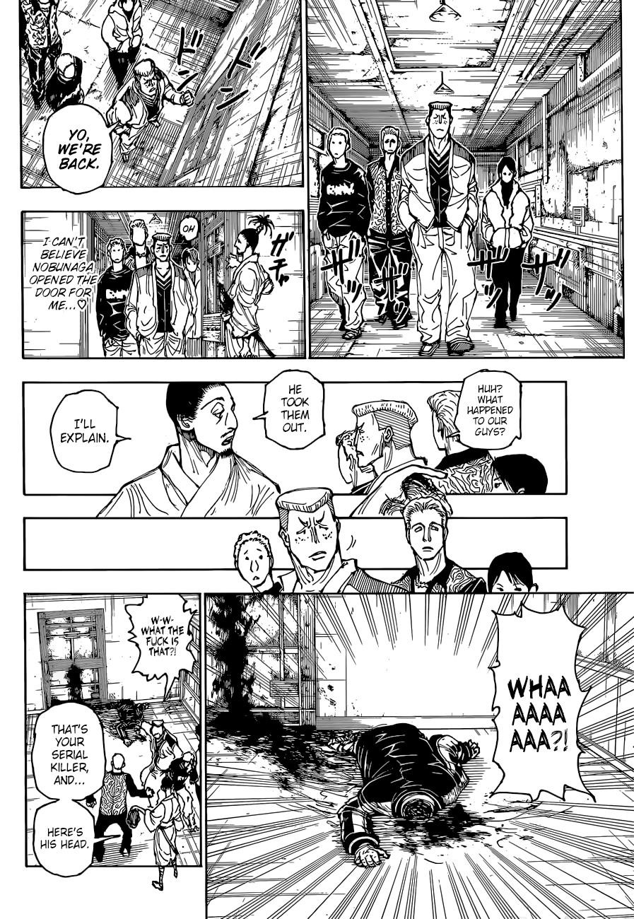 Hunter x Hunter Manga Chapter 393 page 4 - Plea