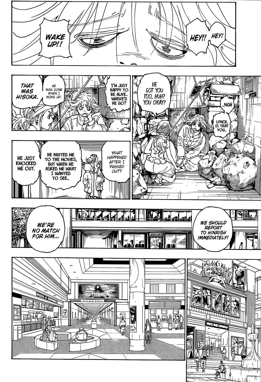 Hunter x Hunter Manga Chapter 393 page 8 - Plea