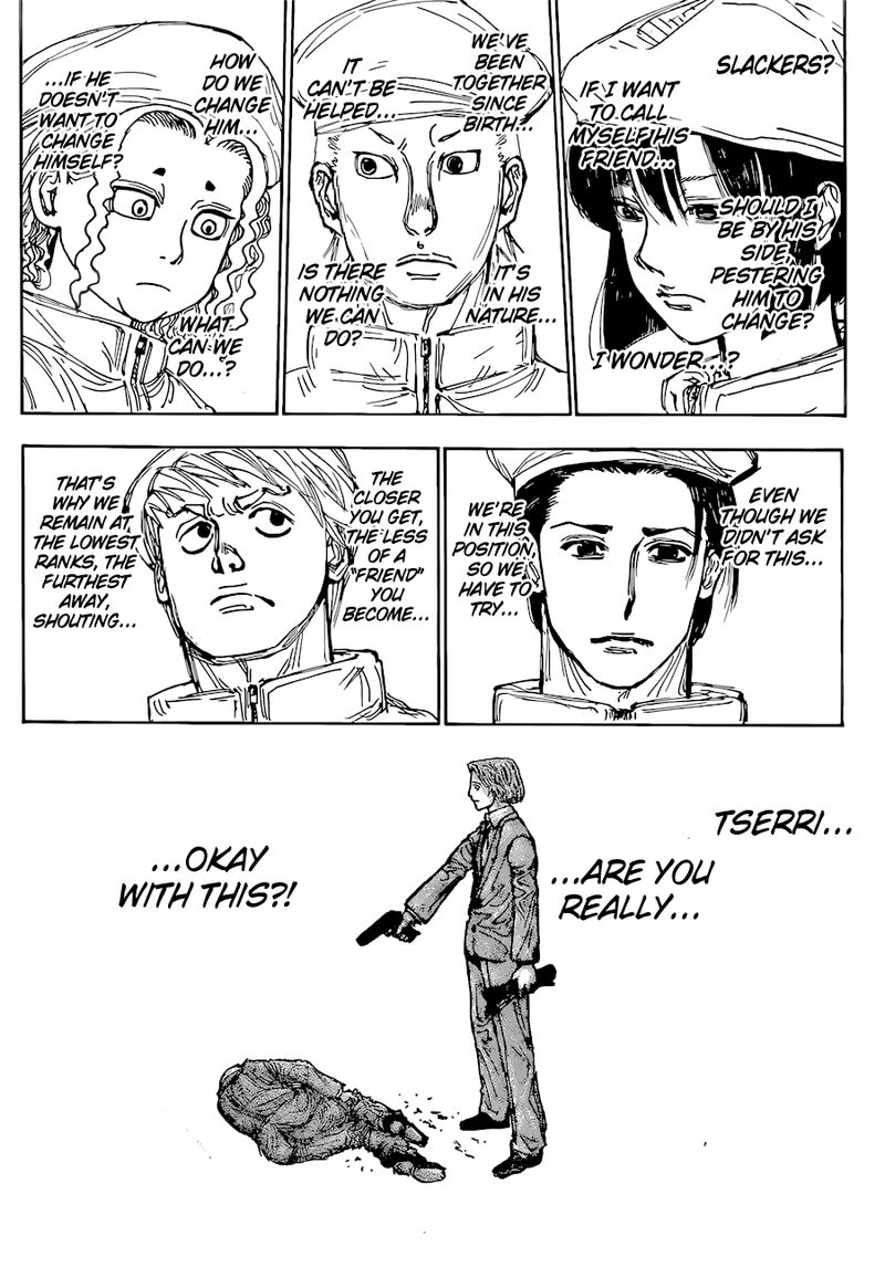 Hunter x Hunter Manga Chapter 394 page 15 - Hypothesis