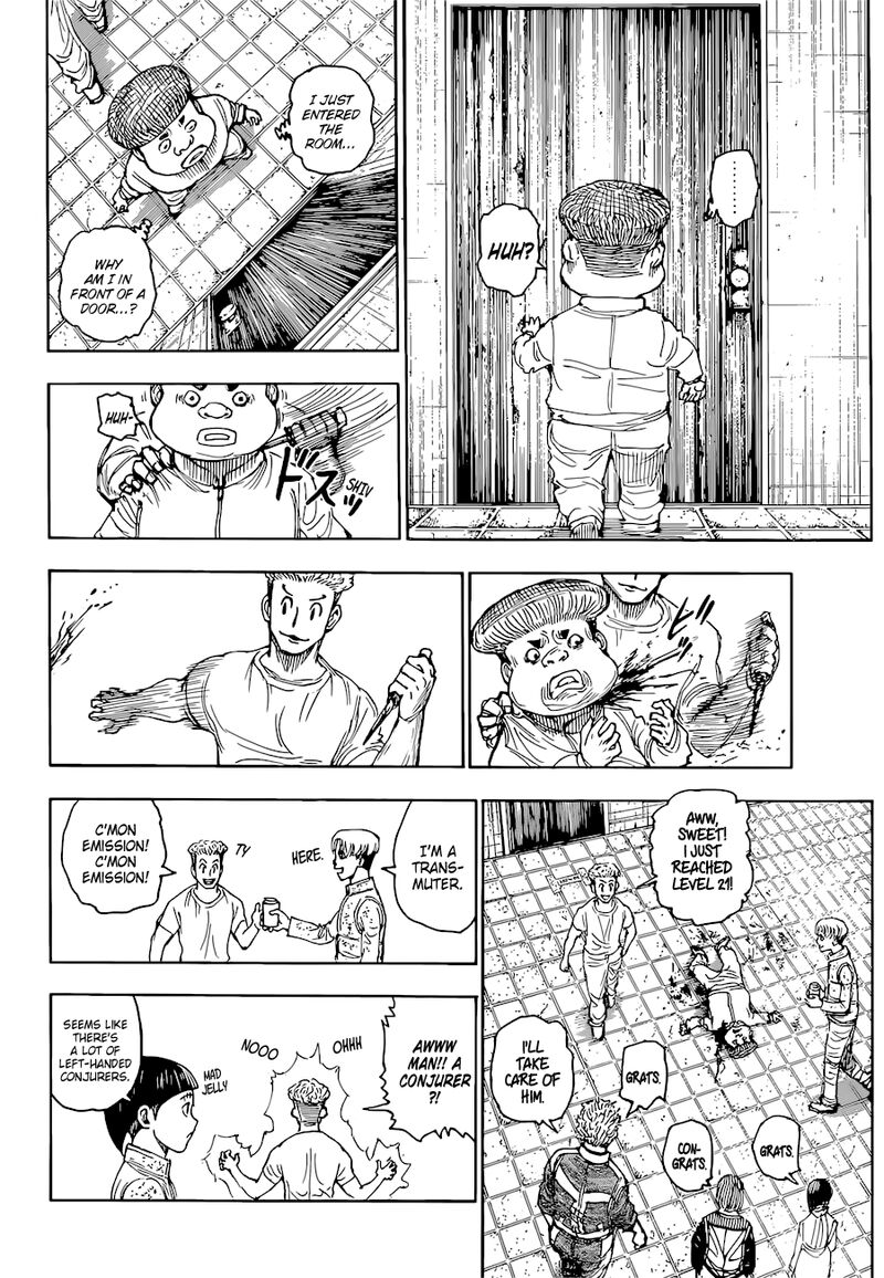 Hunter x Hunter Manga Chapter 394 page 4 - Hypothesis