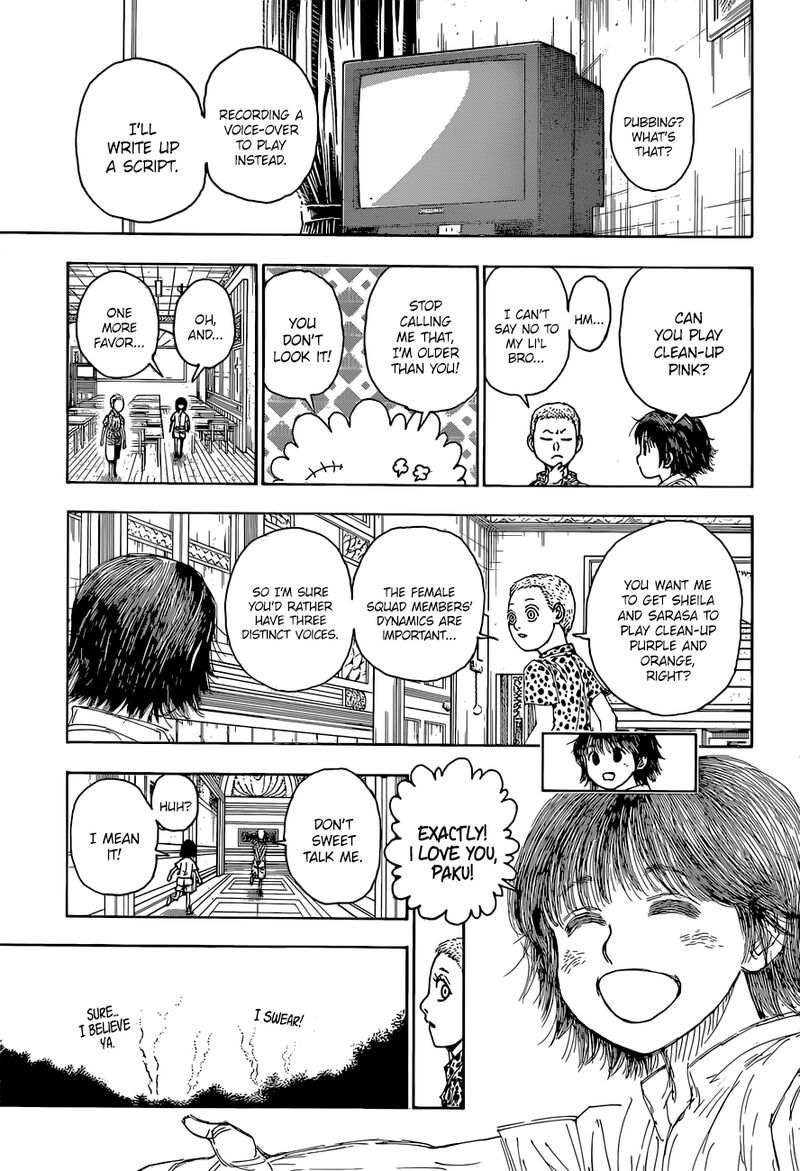 Hunter x Hunter Manga Chapter 395 page 16 - Founding: Part 1